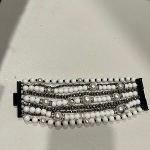White juicy couture bracelet